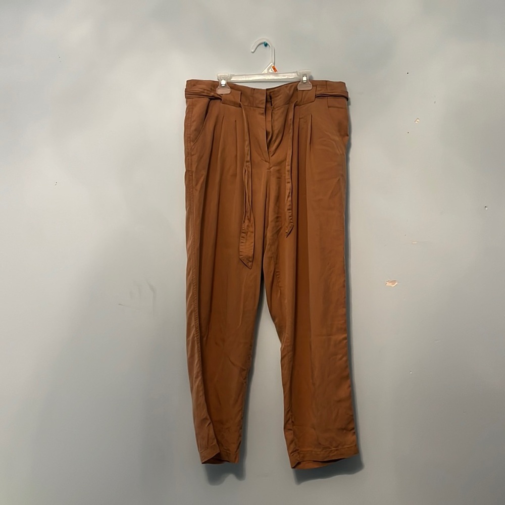 Brown Palazzo Pants (Max Jeans)